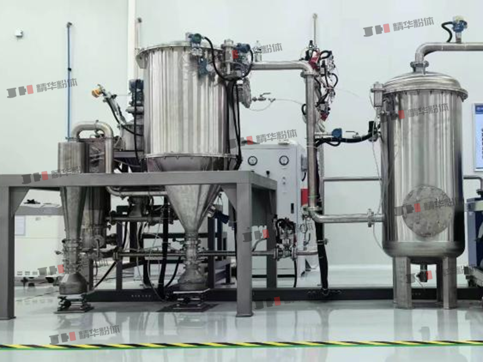 硫化物固態(tài)電解質(zhì)氣流粉碎機--山西某公司